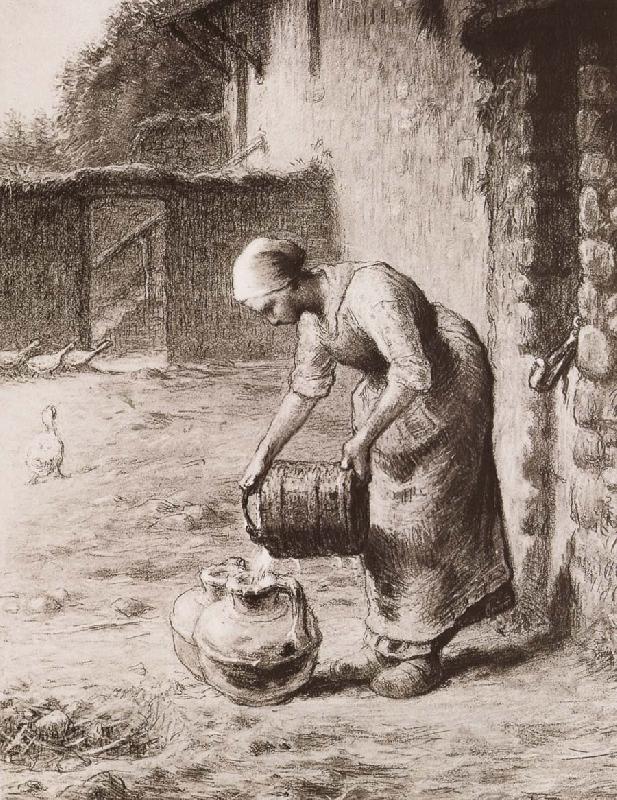 Jean Francois Millet Woman oil painting picture